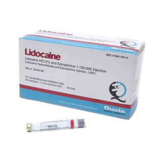 Quala Lidocaine 2% w/EPI 1:100000 (50)