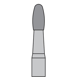 BurPlus Carbide Bur TF #7404 12-Blade Egg (5)