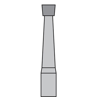 BurPlus Carbide Bur FG #37 Inverted Cone (5)