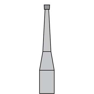 BurPlus Carbide Bur RA #33-1/2 Inverted Cone (5)