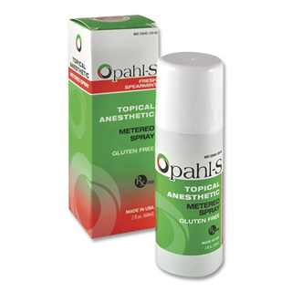 Opahl-S Topical Anesthetic Spray w/ 20% Benzocaine Spearmint (2oz)