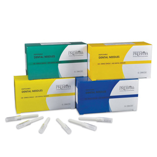 iSmile Dental Needle Plastic Hub 27ga Short 21mm Yellow (100)