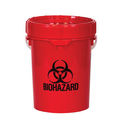 BioHazard and Sharps Container (5 Gallon)