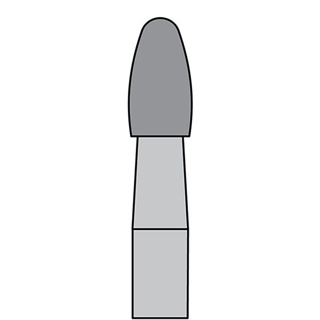 BurPlus Carbide Bur TF #7406 12-Blade Egg (100)