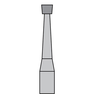 BurPlus Carbide Bur FG #36 Inverted Cone (5)