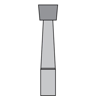BurPlus Carbide Bur RA #40 Inverted Cone (5)
