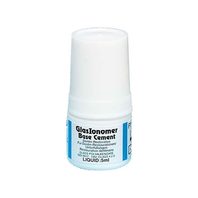 GlasIonomer Base Cement Liquid only (5ml)