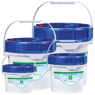 Solmetex Amalgam Bucket (3.5 gallon)