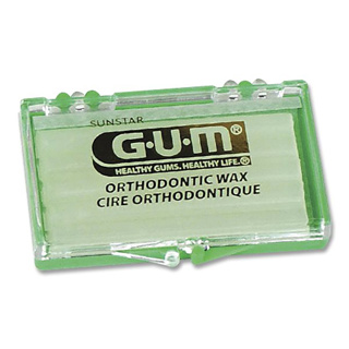 Gum Orthodontic Wax w/ Vit E Unflavd (24)