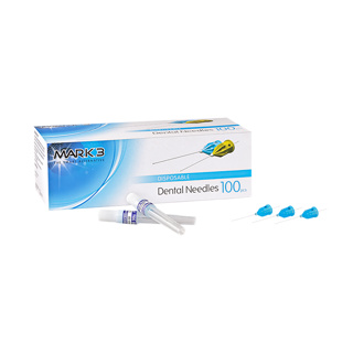 MARK3 Dental Needle Plastic Hub 30ga Extra Short (100)