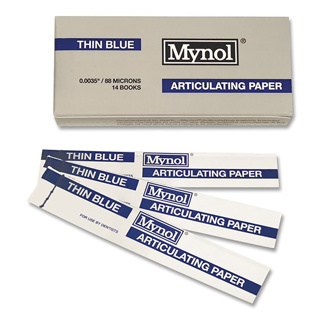 Mynol Articulating Paper .0025/63u Red/Blue (168)