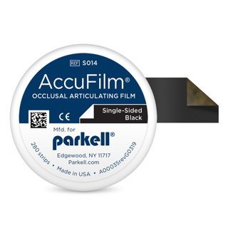 AccuFilm II Articulating Film Pre-Cut Strips Black (280)