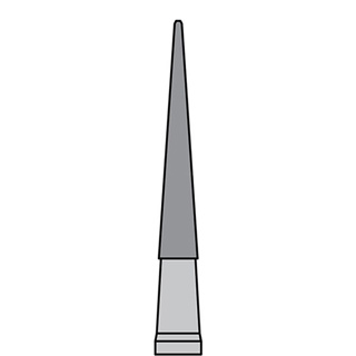 BurPlus Carbide Bur TF #7613 12-Blade Taper Fissure (100)