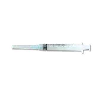 MONOVAC Pretipped 3cc Syringes 23ga Irrigating Needles Side Vented (100)