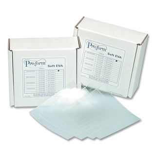 Pro-form Soft EVA Tray Material .080 Clear 5" x 5" (25)
