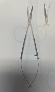 Scissor Castroviejo 3.5" Angled