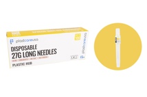 ATI Dental Needle Plastic Hub 27ga Long 35mm Yellow (100)