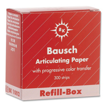 Bausch Articulating Paper Refill 200u (.008") Red BK-1002 (300)