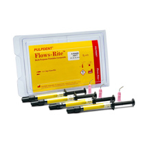 Flows-Rite Flowable Composite Syringe A Shade Assortment (1.5g x 4)