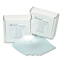 Pro-form Soft EVA Tray Material .060 Clear 5" x 5" (25)