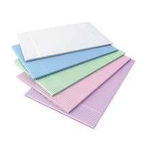 MARK3 2-Ply Patient Bibs +1 Poly 13" x 18" Pink (500)
