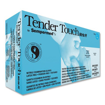 Tender Touch Nitrile PF Glove Periwinkle M (200)