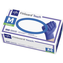 FitGuard Touch Nitrile PF Exam Glove Dark Blue S (300)