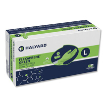 HALYARD FLEXAPRENE GREEN PF Exam Glove S (200)