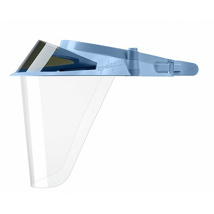 Op-d-op II Adjustable Visor Shield Kit Blue