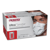 Crosstex Ultra Sensitive Earloop Mask Level 3 White (50)