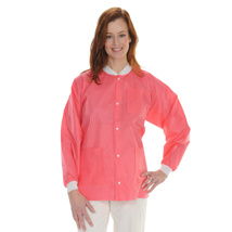 MaxCare Extra-Safe Hip Length Jacket Coral Pink XL (10)