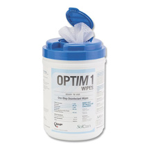 Optim 1 Disinfectant Wipes 10" x 10" XL (60)