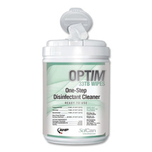Optim 33TB Surface Cleaner Wipes 10" x 10" (60)