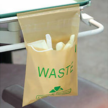 Utility Stick-On Waste Bags 9" x 10" (200)