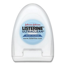 Listerine ULTRACLEAN Mint Floss Waxed (5yd x 72)