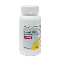 Amoxicillin USP 500mg Capsules (100)
