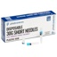 Dental Needle Plastic Hub 30ga Short 21mm Blue (100)